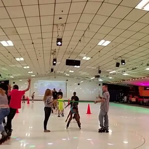 Getting low for the limbo!