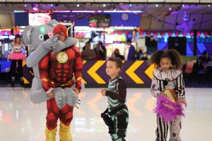 Halloween Costume Party at roller skating rink